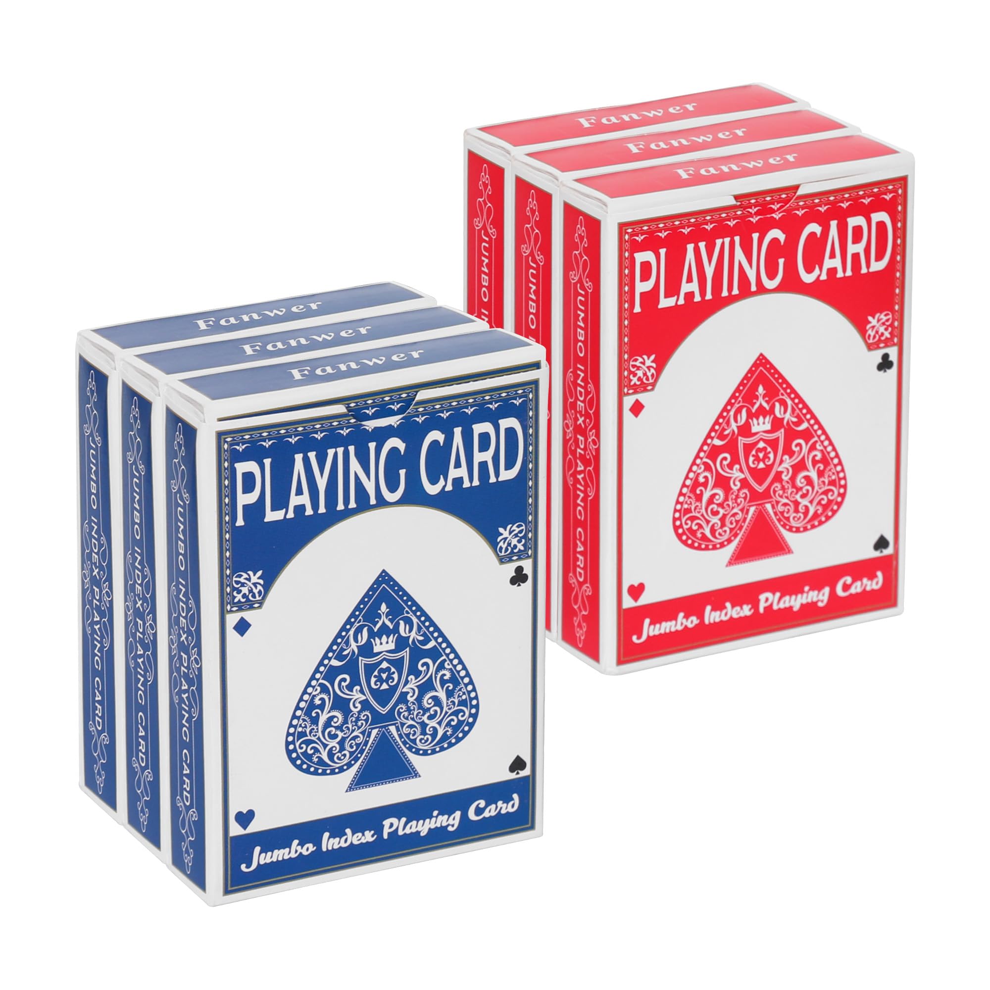 Fanwer 6-pack set keeps multiple decks ready for game nights.