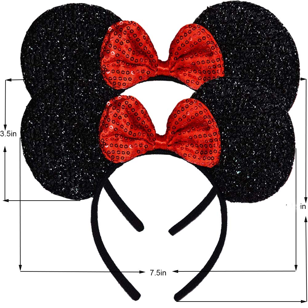 Gift-ready FANYITY mouse ears headband, fun present for celebrations