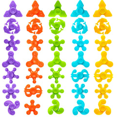 Faqgyx 40-piece bulk fidget spinners bundle for stress relief and focus