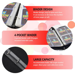 Fariche 50 removable sleeves ready for flexible storage