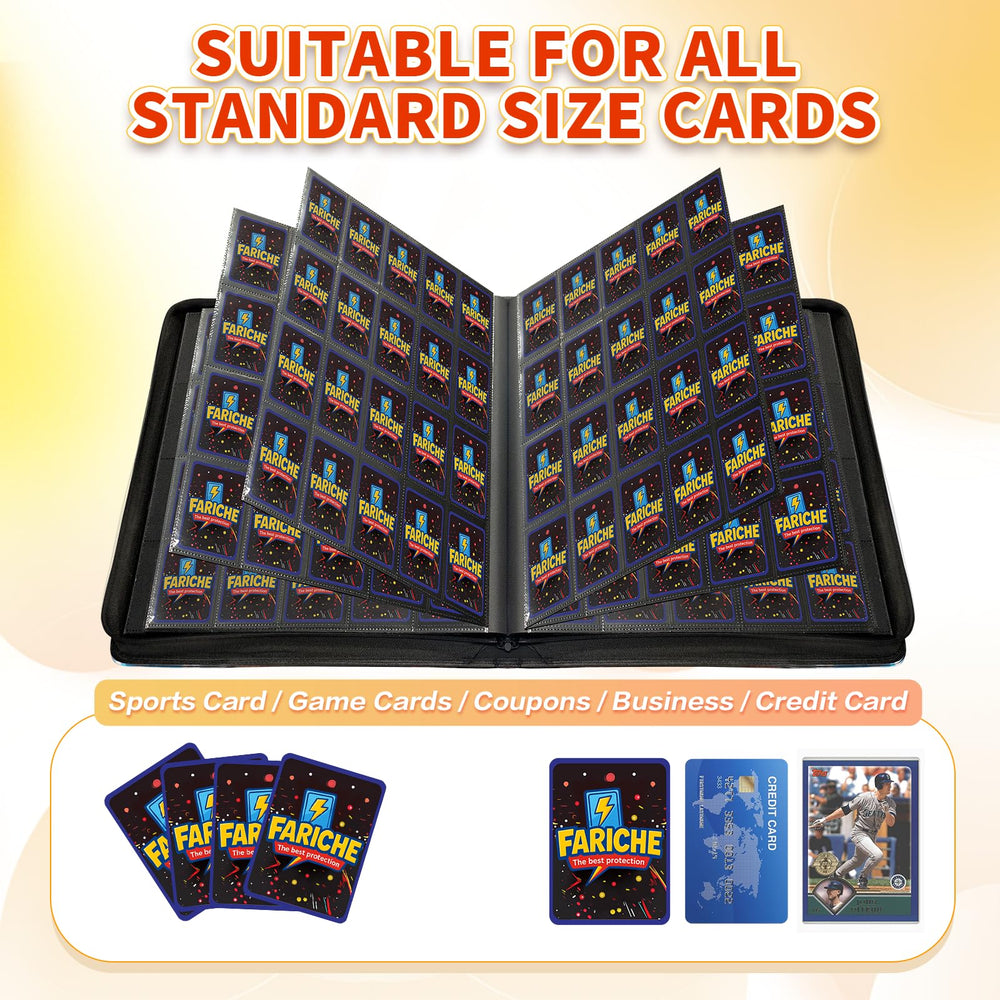 FARICHE Toploader holds up to 2000 cards for large collections