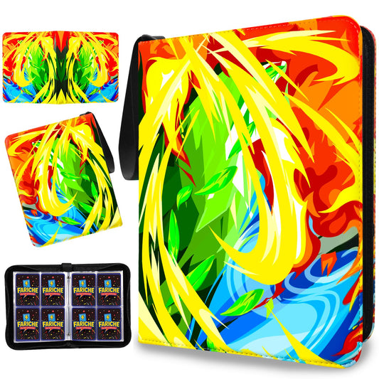 Fariche trading card binder cover showing sturdy, stylish protection
