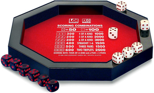 Farkel 19mm dice set for satisfying, fast-paced sessions