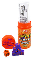 Farkel Twisted Dice gift-pack packaging for gifting and storage