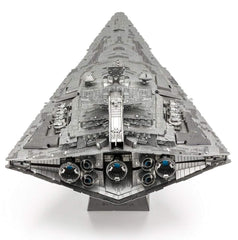 Fascinations Metal Earth Destroyer Imperial Star Wars folding tabs guide quick connections during assembly.