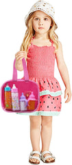 fash n kolor My Sweet Baby Feeding Set colorful accessories lightweight and durable for play
