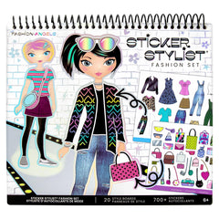 Fashion Angels Designer Kit sticker sheets fashion collection sparks outfit ideas.