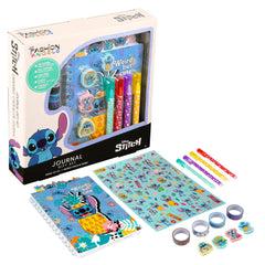 Fashion Angels Disney Stitch journal with tabbed pages for organized writing.