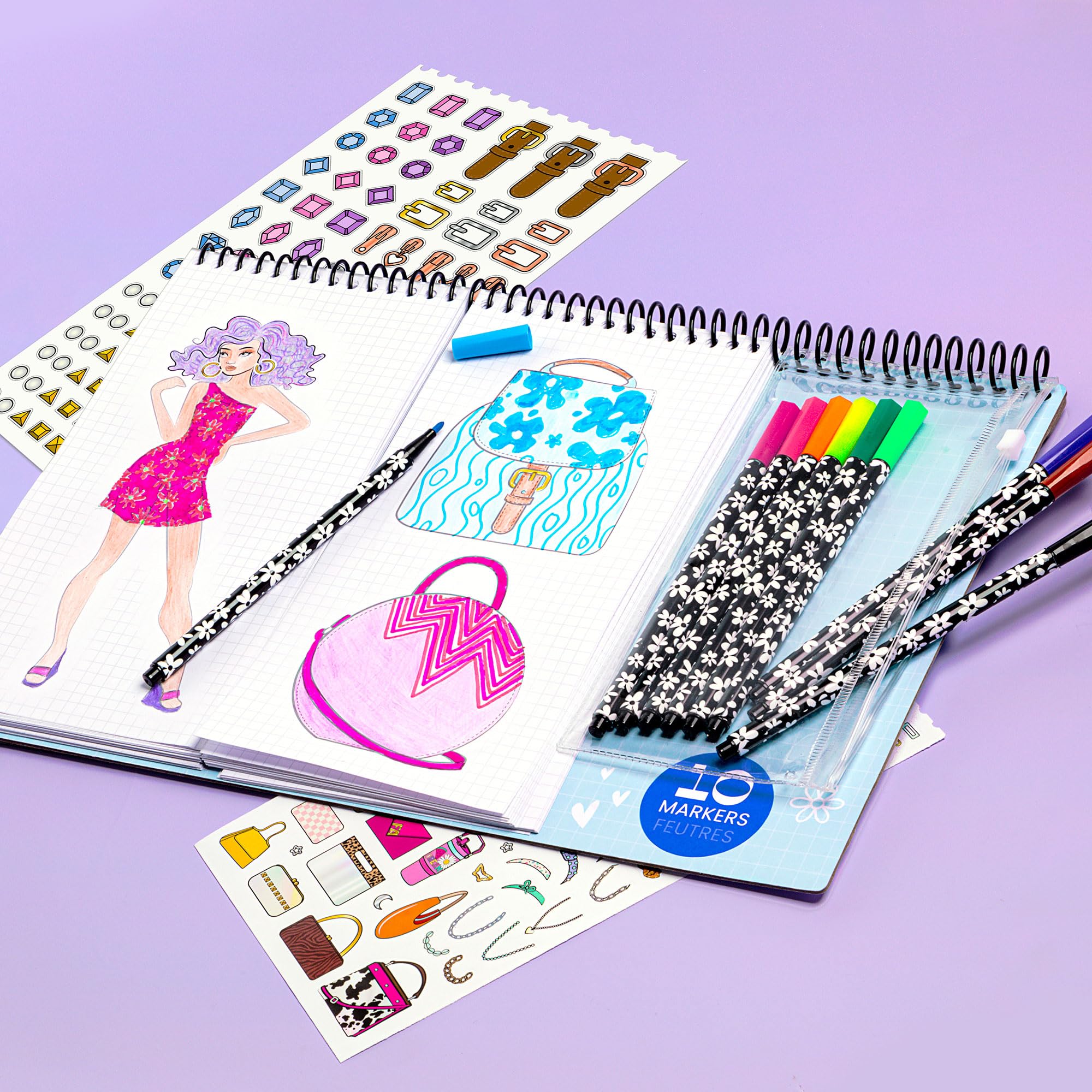 Fashion Angels inspiration guide included for ideas and tips.