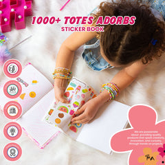 Fashion Angels Totes Adorbs stickers on journal spark personalized flair for school and hobbies.