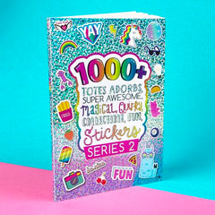 Fashion Angels Totes Adorbs stickers on notebook illustrate instant customization and self-expression.