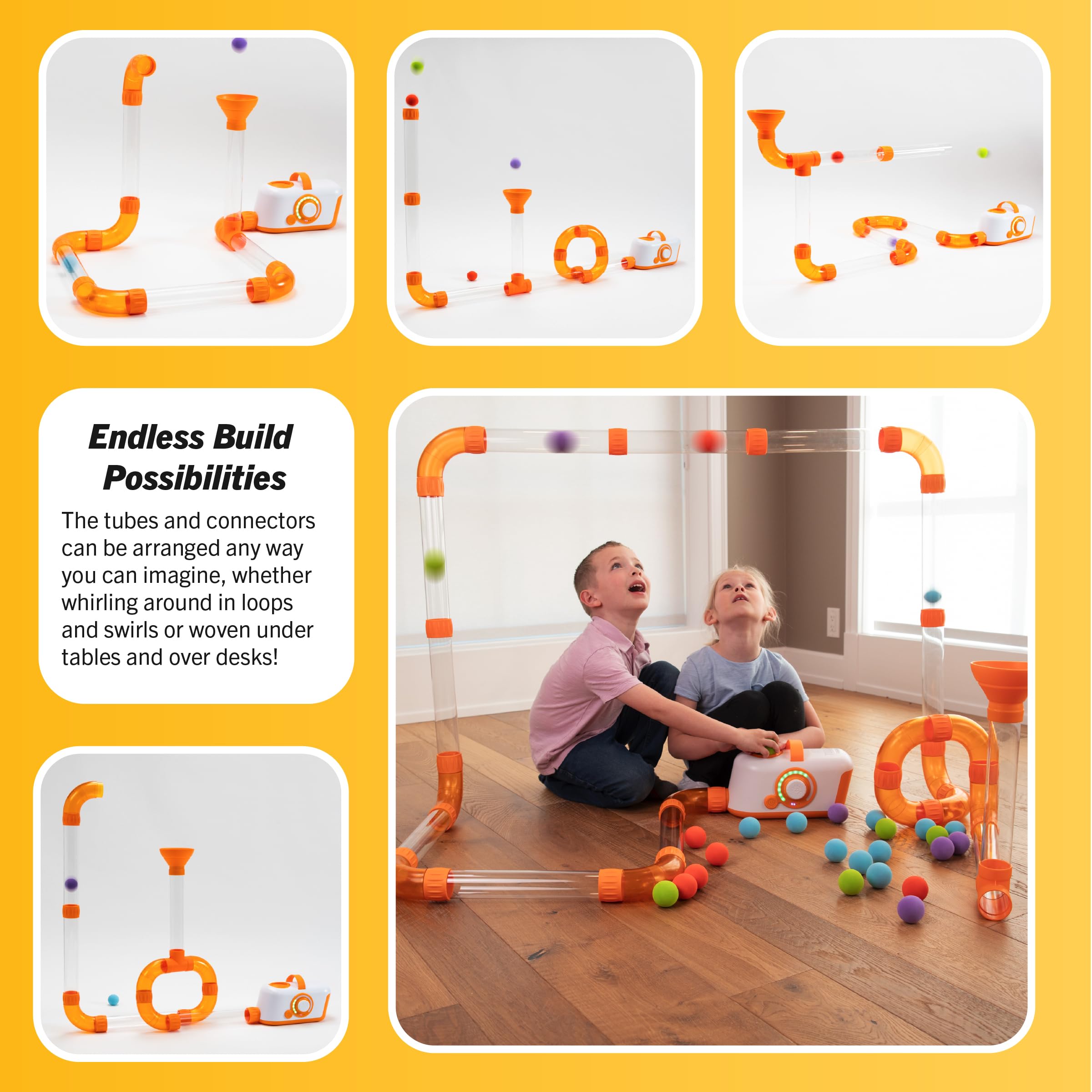 Fat Brain Toys Air Toobz safe design supports family play.