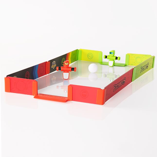 Kid-friendly setup supports cooperative play and imaginative competition.
