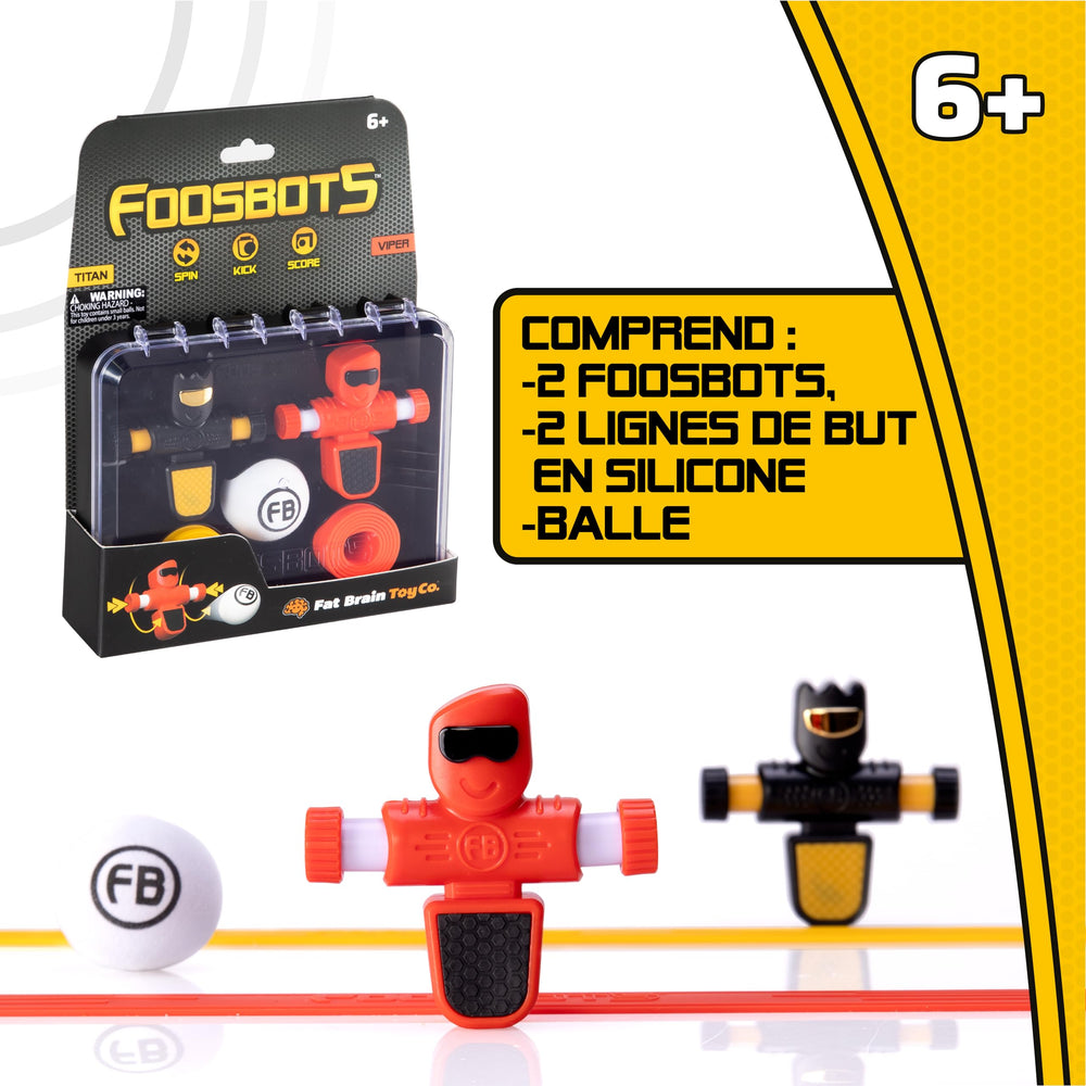 Easy setup for quick tabletop battles with Foosbots On The Go