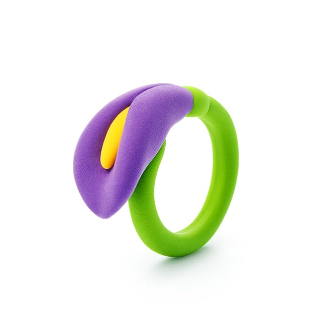 Fat Brain Toys Hey Clay Bijou Flower Rings colors array for vibrant designs and exploration