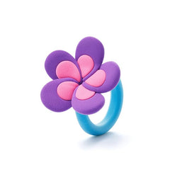 Fat Brain Toys Hey Clay Bijou Flower Rings dries within 24 hours for quick wearability