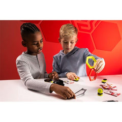 Fat Brain Toys Magshuto challenge cards spark bite-sized goals that inspire experimentation.