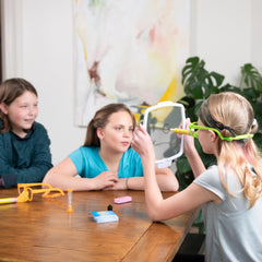 Fat Brain Toys Pencil Nose card draw, quick setup for easy play.