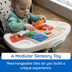 Fat Brain Toys PlayTab gears rotate to build hand strength and coordination.