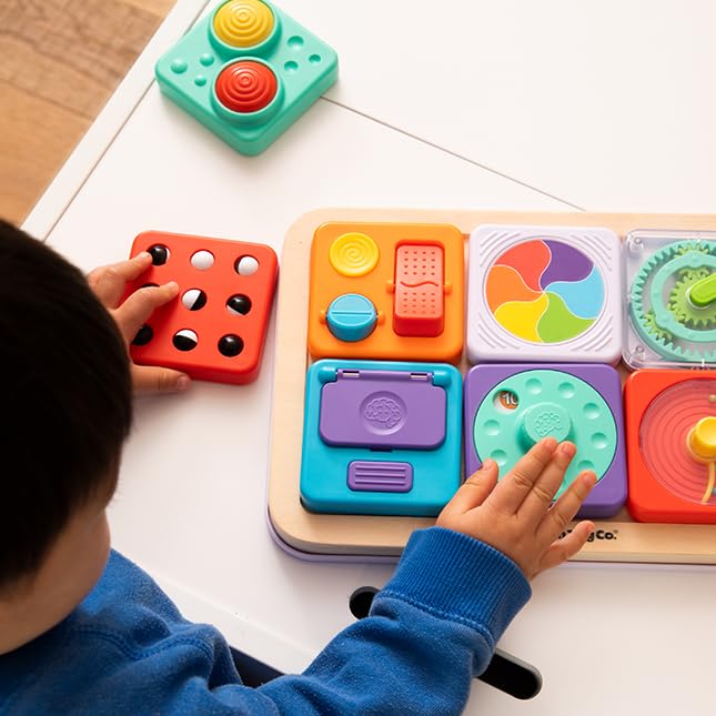Portable PlayTab tiles ready to slip into a diaper bag