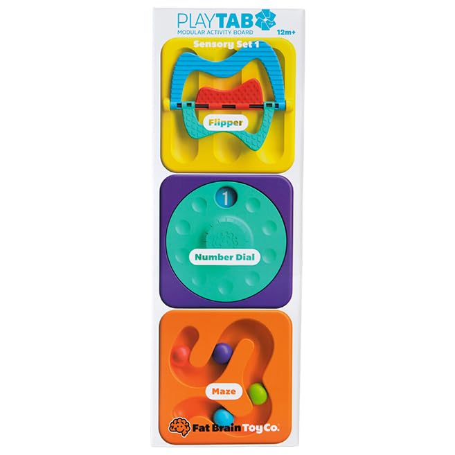 Fat Brain Toys PlayTab color maze tile for engaging fine motor exploration