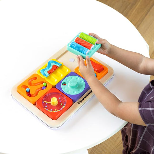 Fat Brain Toys PlayTab dial tile showing 1 to 10 for tactile counting