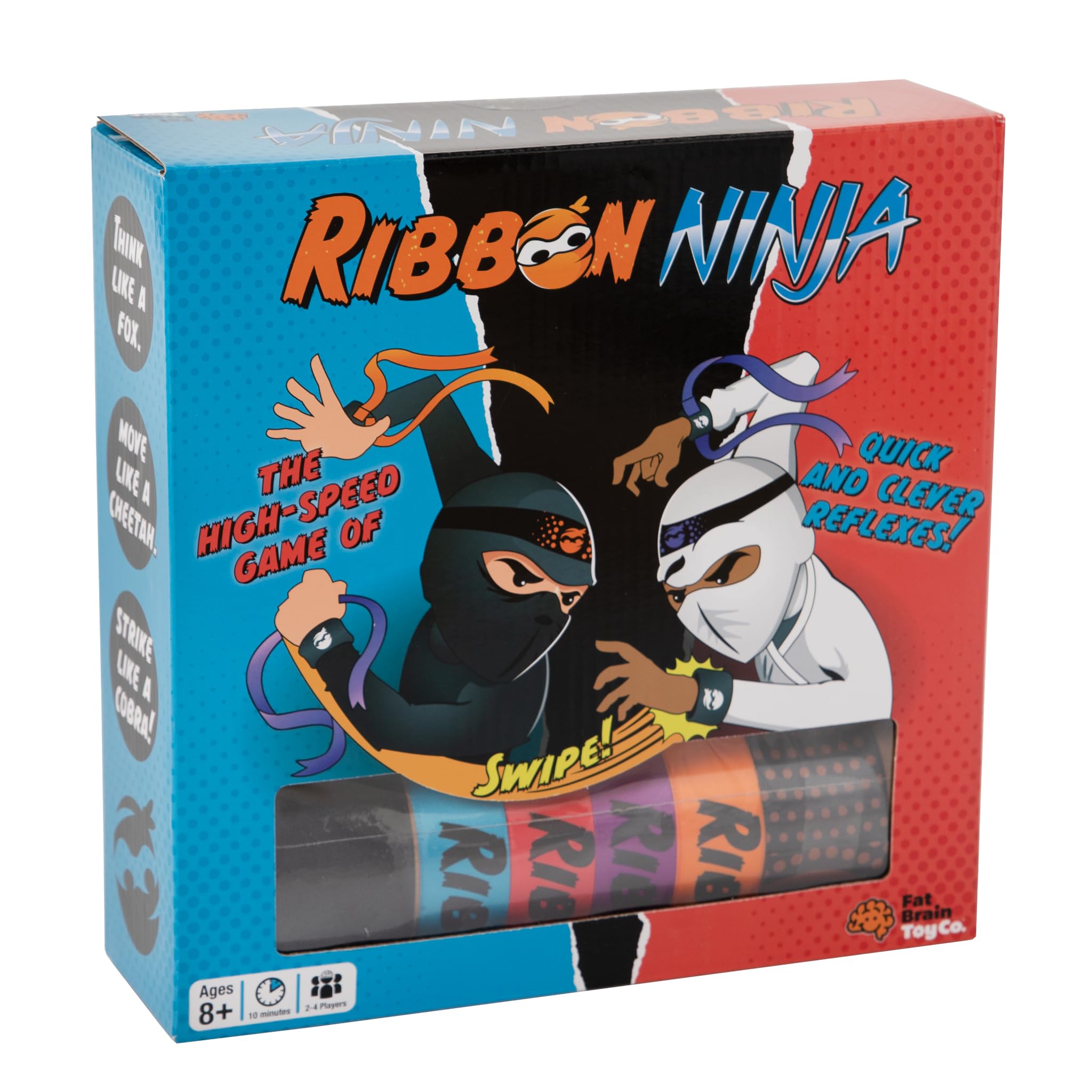Storage case for Fat Brain Toys Ribbon Ninja Game components