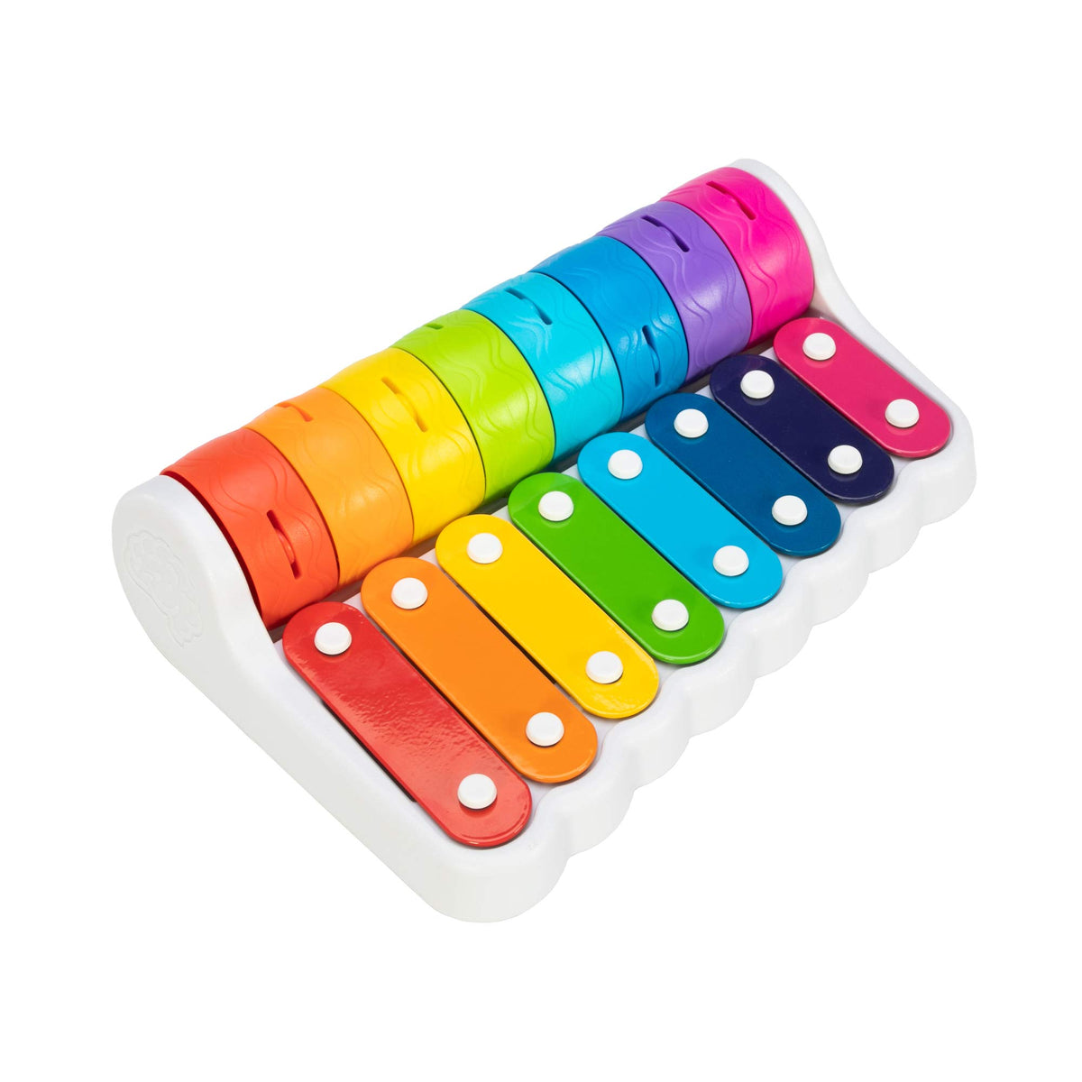 Fat Brain Toys Rock N Roller Piano roller bells for auditory exploration