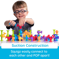Fat Brain Toys Squigz push and pop for fine motor practice.