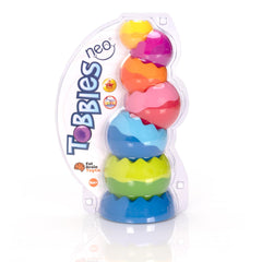 Fat Brain Toys Tobbles Neo kids explore spatial relations through stacking
