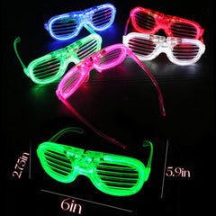 FathiSooc LED glasses green glow great for festival crowds