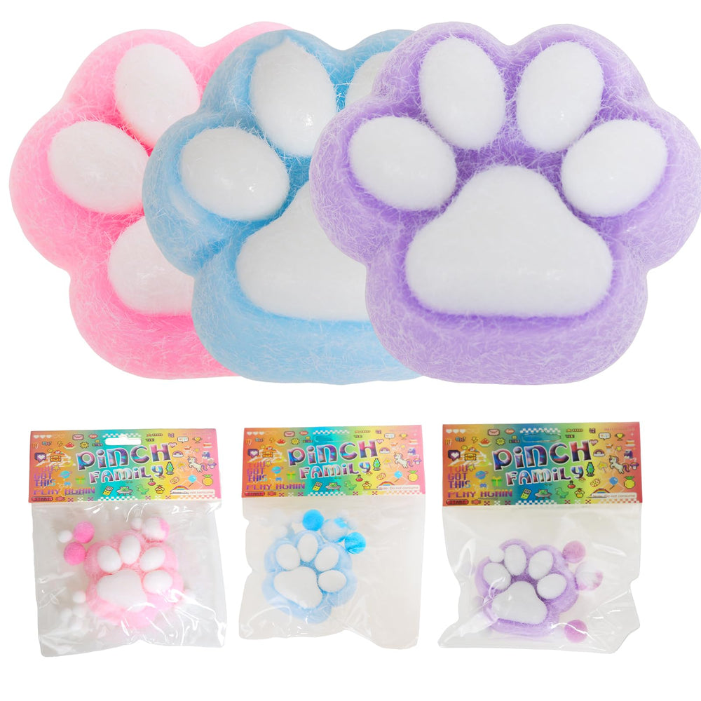 FauKait cat paw squishy big-1 soft jelly texture for tactile stress relief