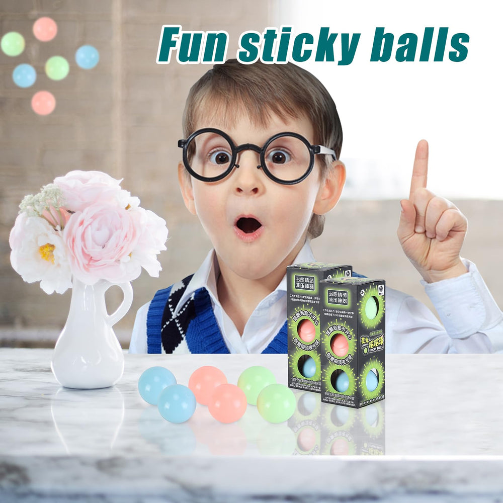 FauKait Dream Ball absorbs light to emit a soft night glow.