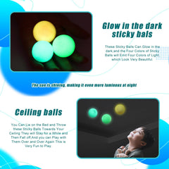 FauKait Dream Ball sticky ceiling toy, easy to throw and catch during casual fun.