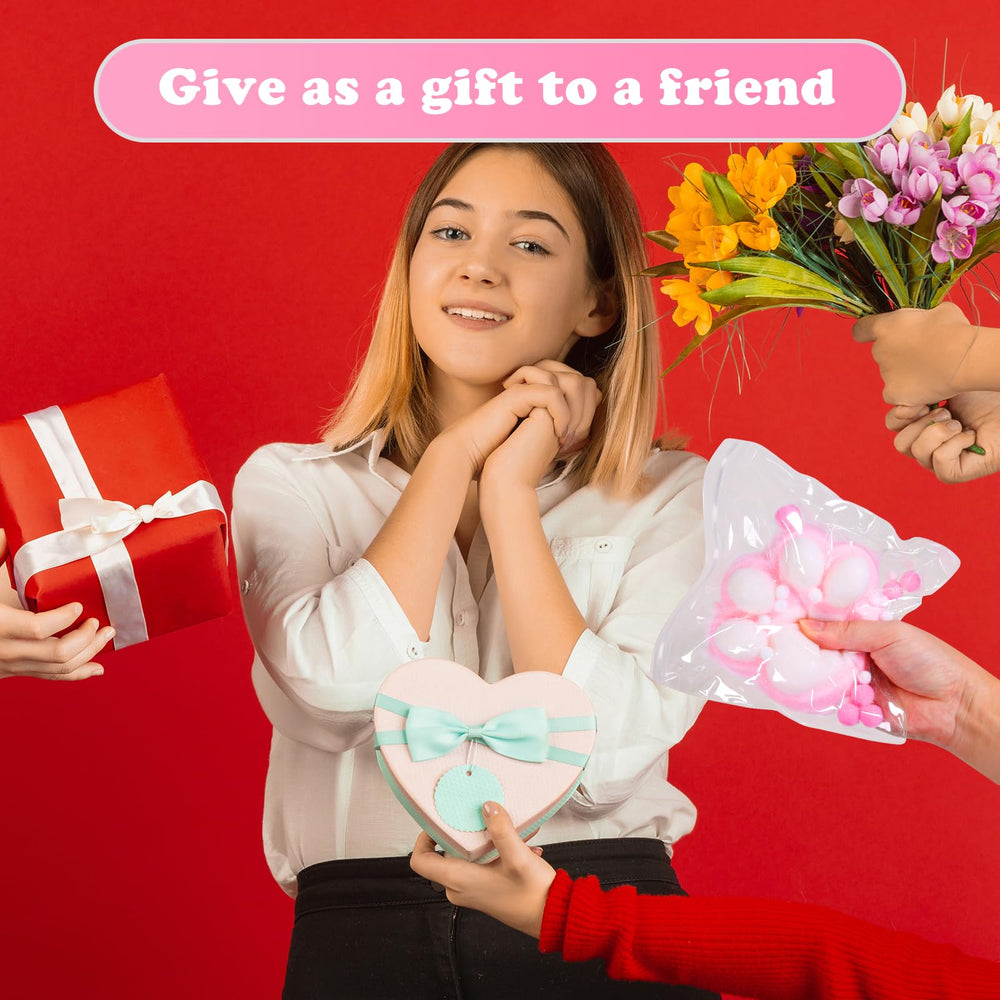 FauKait gift-ready cat paw squishy for parties and gifting.