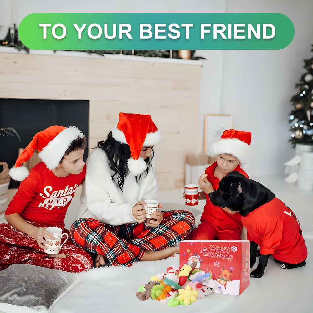FauKait party favors and stocking stuffers for holiday celebrations.