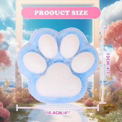 FauKait pink cat paw stress reliever, pocket-friendly.