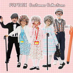 FAYBOX foldable-cane adds a playful prop for pretend play.