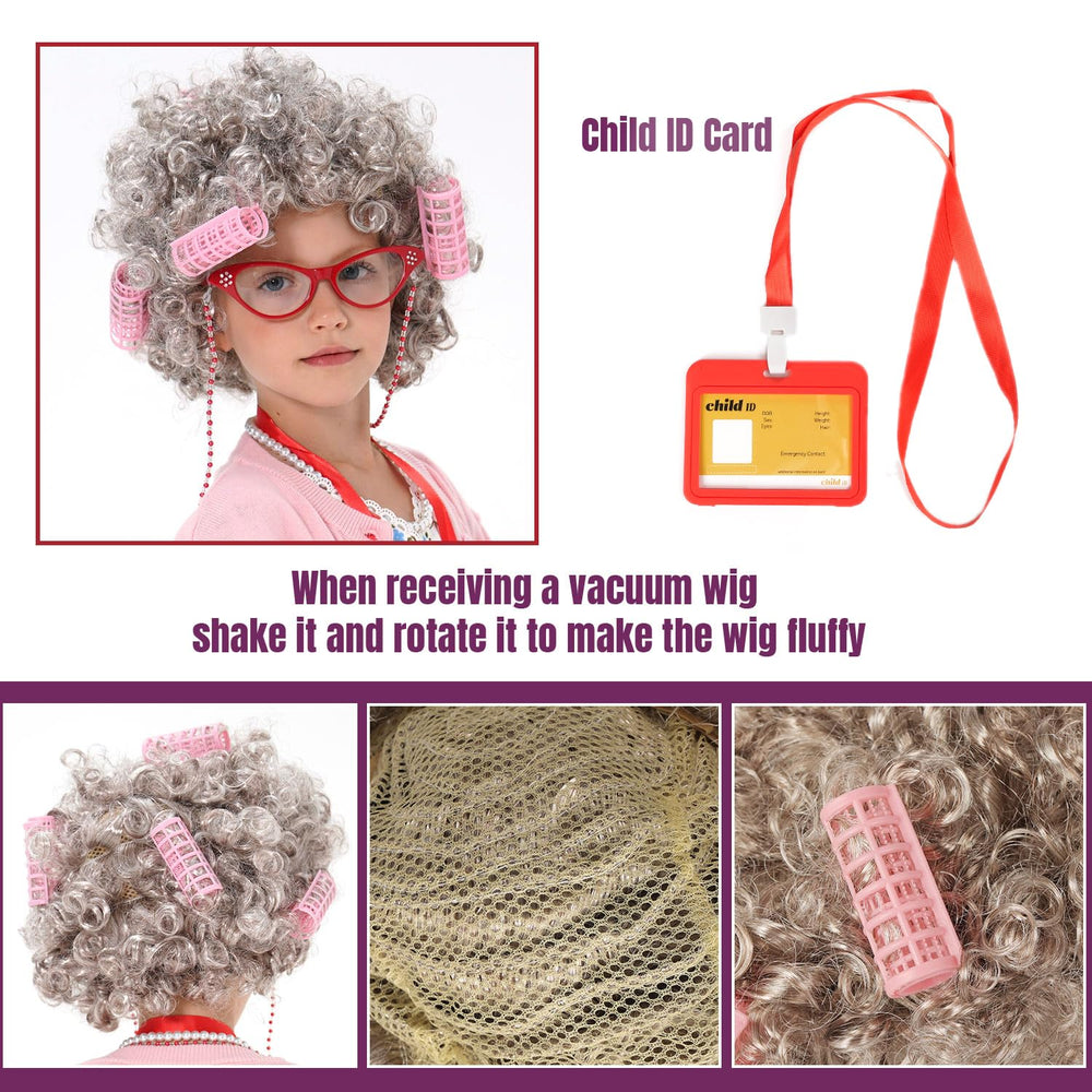 FAYBOX pearl-necklace enhances authentic grandma style and charm.