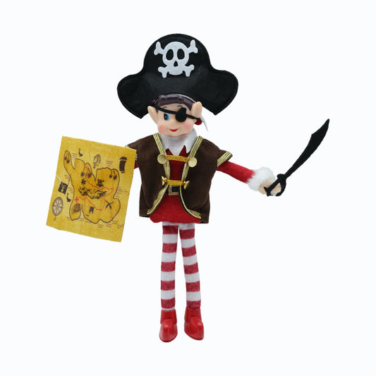 Fayelfland pirate set for elf doll couture, ready for imaginative play