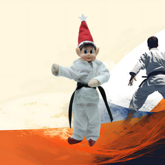 Fayelfland Taekwondo Couture easy-to-wear design supports motor play