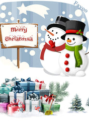 Fayoo kid-friendly Christmas decor inviting hands-on decorating and creativity.