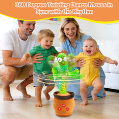 FAYOUCZ cactus toy features about 50 songs to sing along.