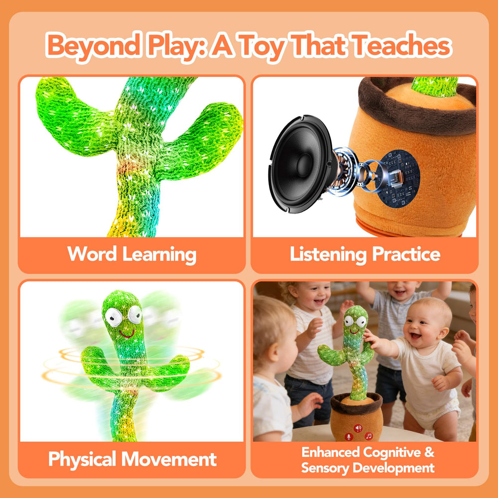 FAYOUCZ child playtime scene with the cactus toy.