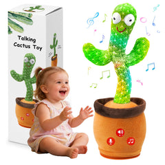 FAYOUCZ Dancing Cactus Toy in box boosts curiosity and imaginative play.