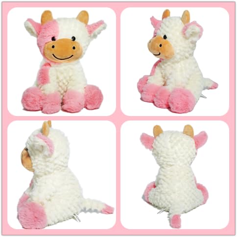 FAYUAKU cow soft plush cover; durable and easy to care for.