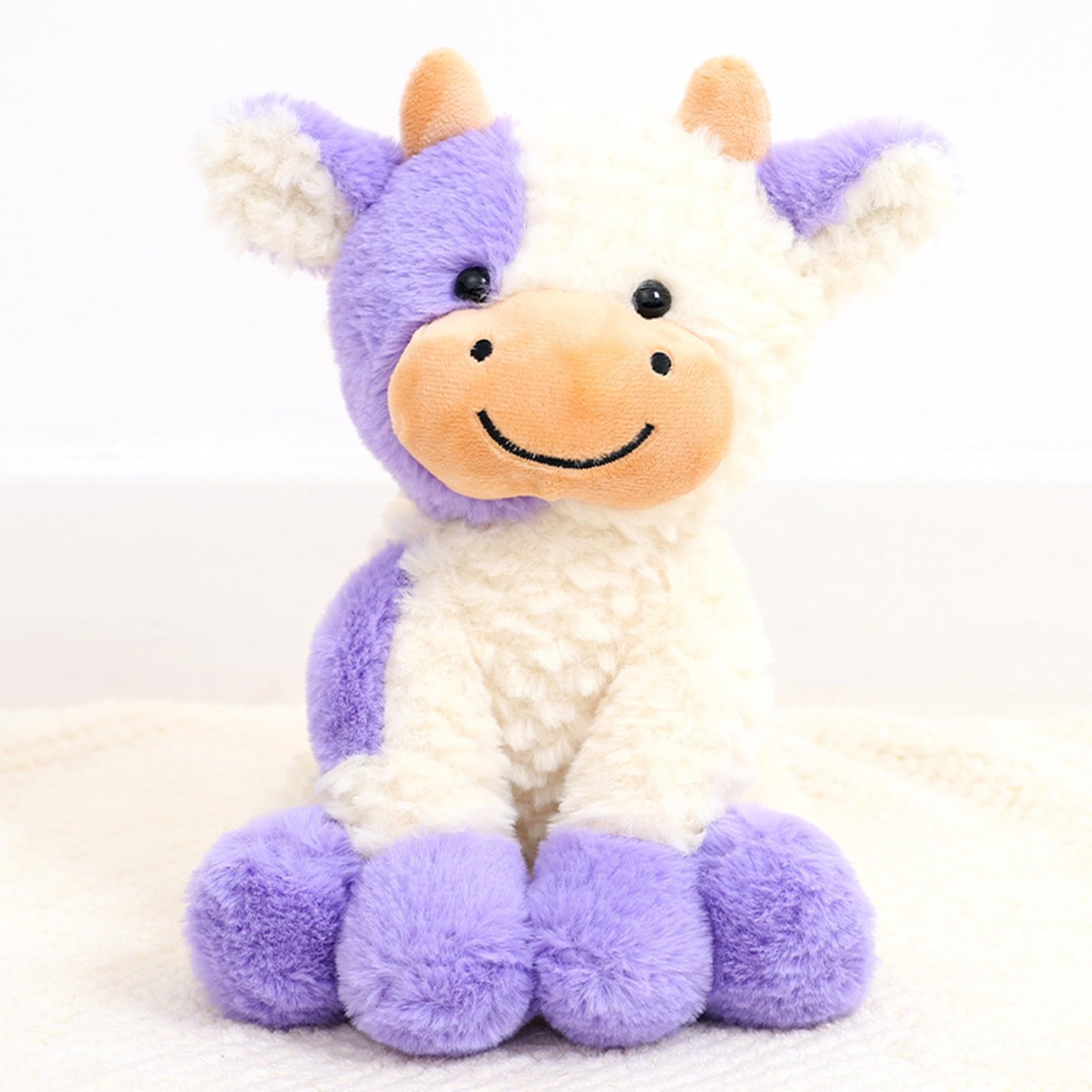 FAYUAKU purple cow plush toy as a thoughtful gift for kids and friends
