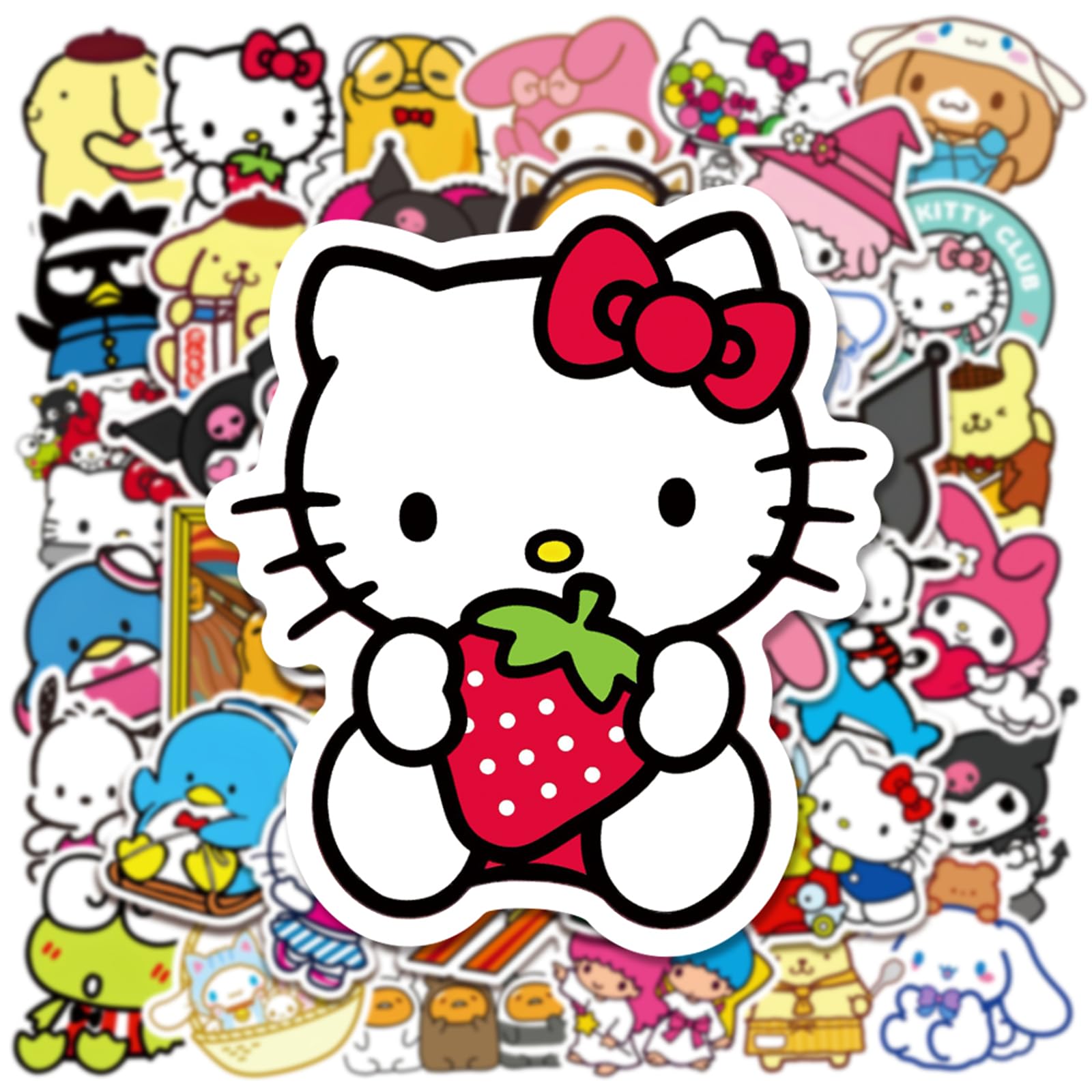 Fcelery durable waterproof vinyl stickers keep colors vibrant longer.