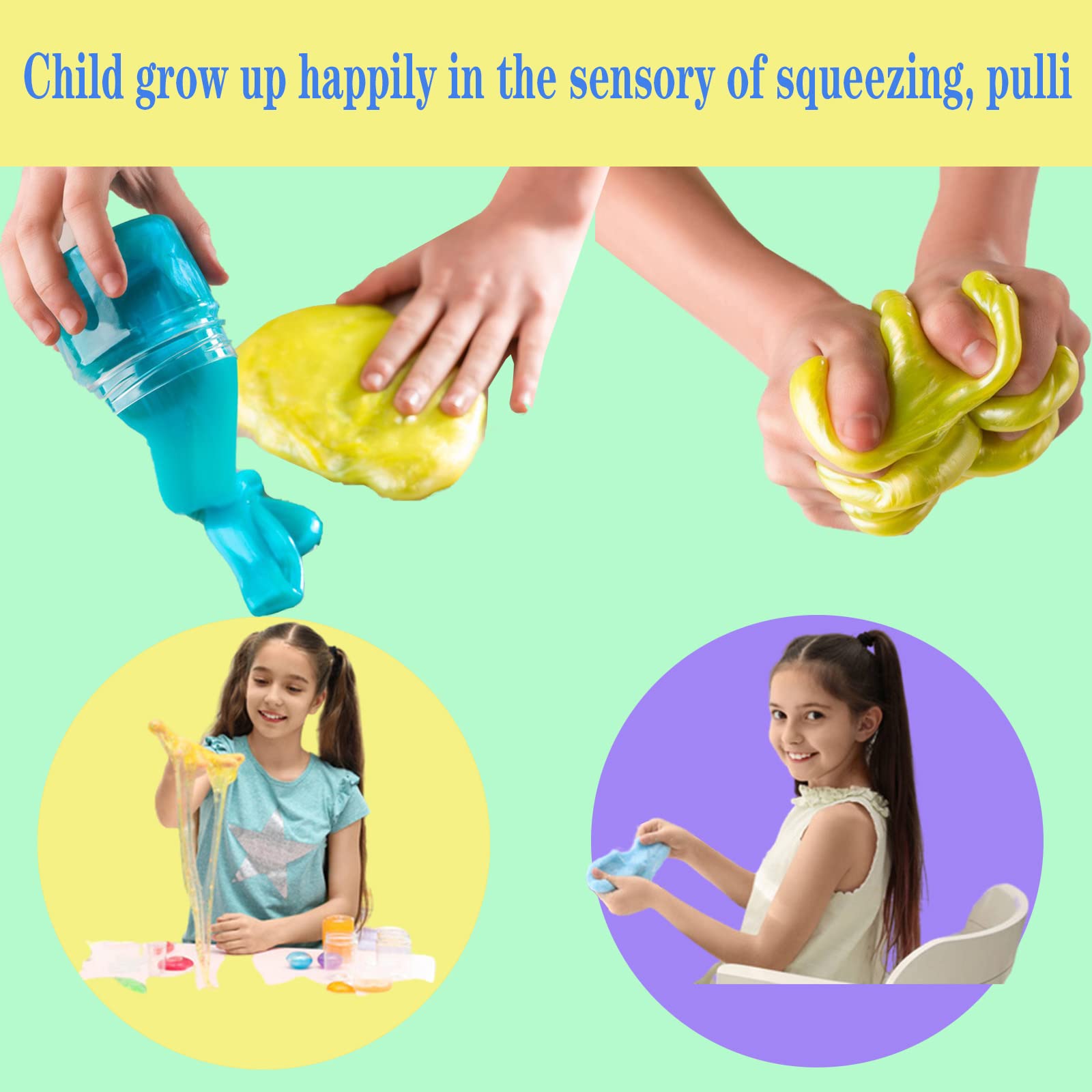 Fcieoihr slime as party favor for birthdays and events.