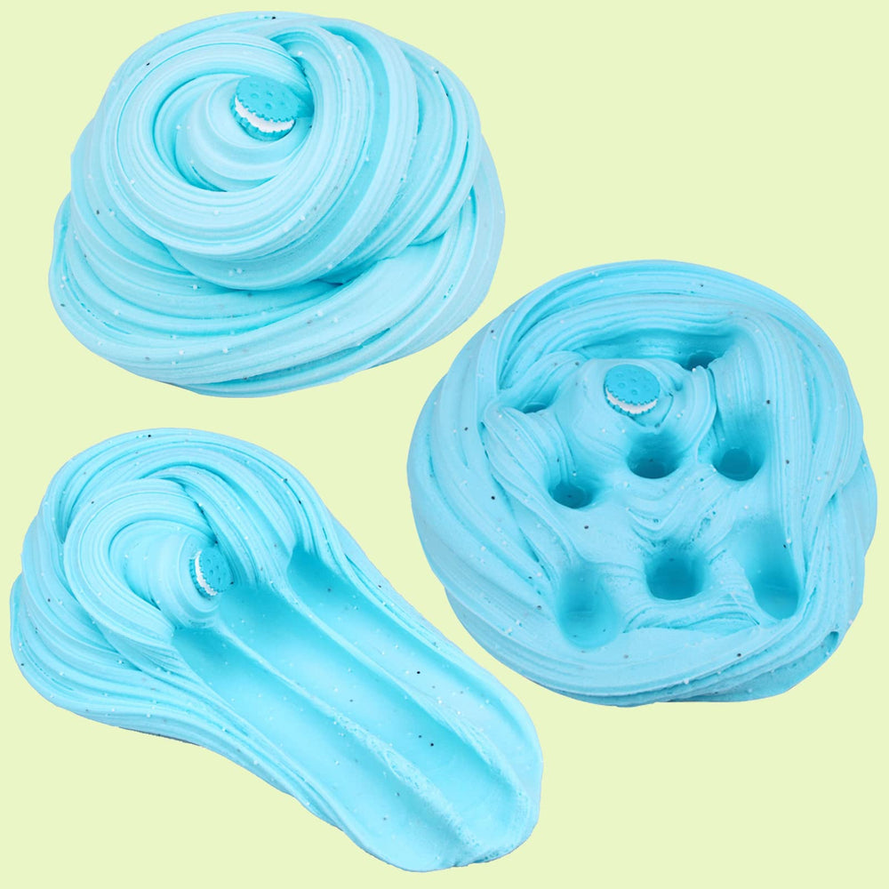 Fcieoihr slime jar storage highlights reusable container to keep slime fresh.